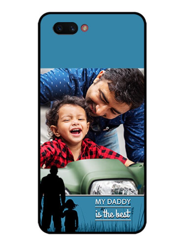 Custom Realme C1 2019 Custom Glass Mobile Case  - Best dad design 