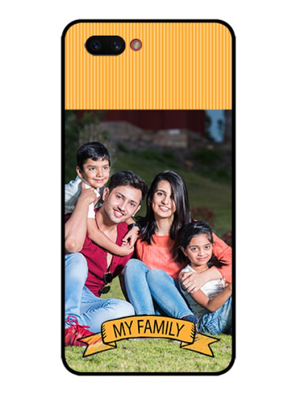 Custom Realme C1 2019 Custom Glass Phone Case  - My Family Design