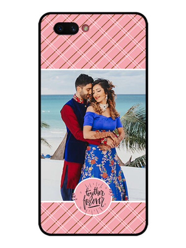 Custom Realme C1 2019 Personalized Glass Phone Case  - Together Forever Design