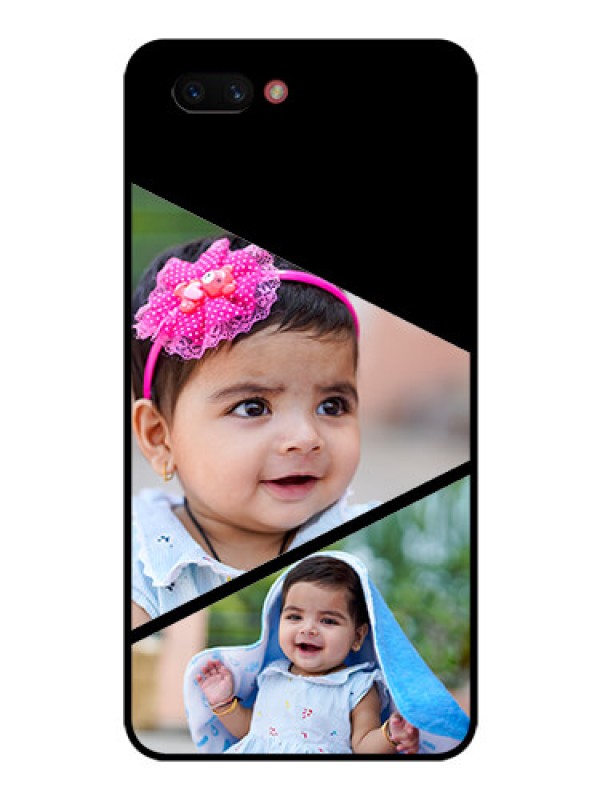 Custom Realme C1 2019 Custom Glass Phone Case  - Semi Cut Design