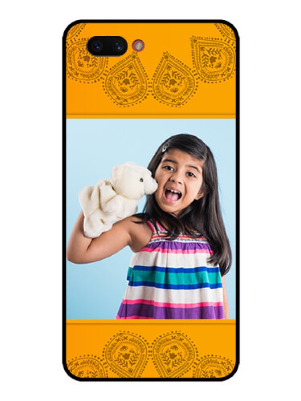 Custom Realme C1 2019 Personalized Glass Phone Case  - Photo Wedding Design 