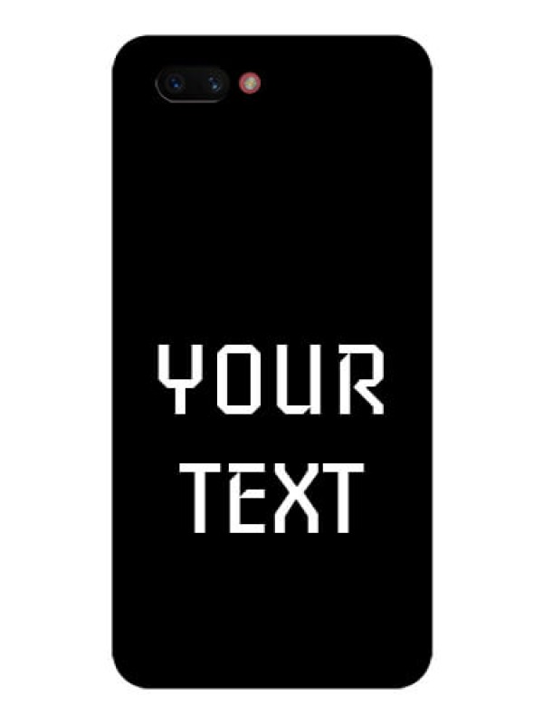 Custom Realme C1 2019 Your Name on Glass Phone Case