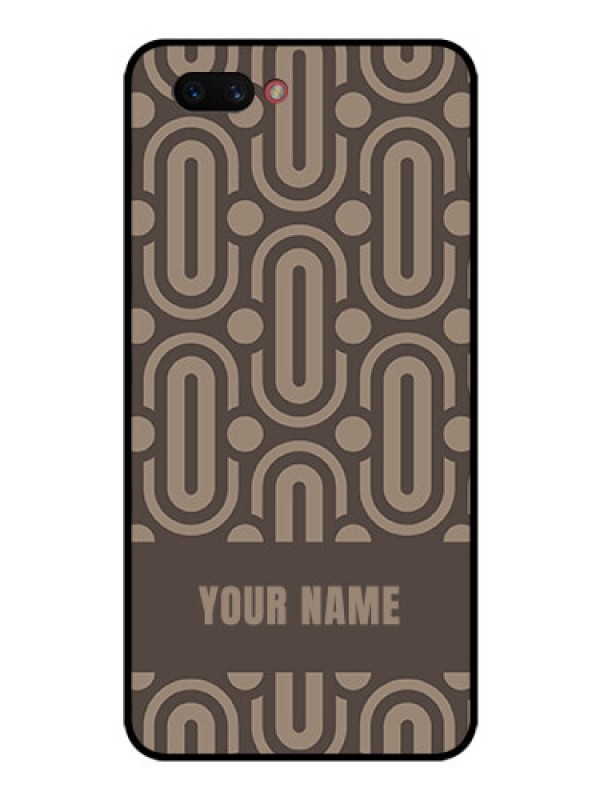 Custom Realme C1 2019 Custom Glass Phone Case - Captivating Zero Pattern Design