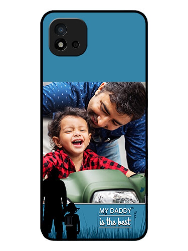 Custom Realme C11 2021 Custom Glass Mobile Case - Best dad design 