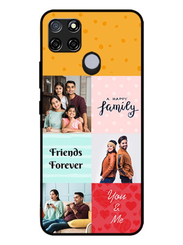Custom Realme C12 Personalized Glass Phone Case  - Images with Quotes Design