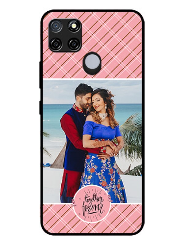 Custom Realme C12 Personalized Glass Phone Case  - Together Forever Design