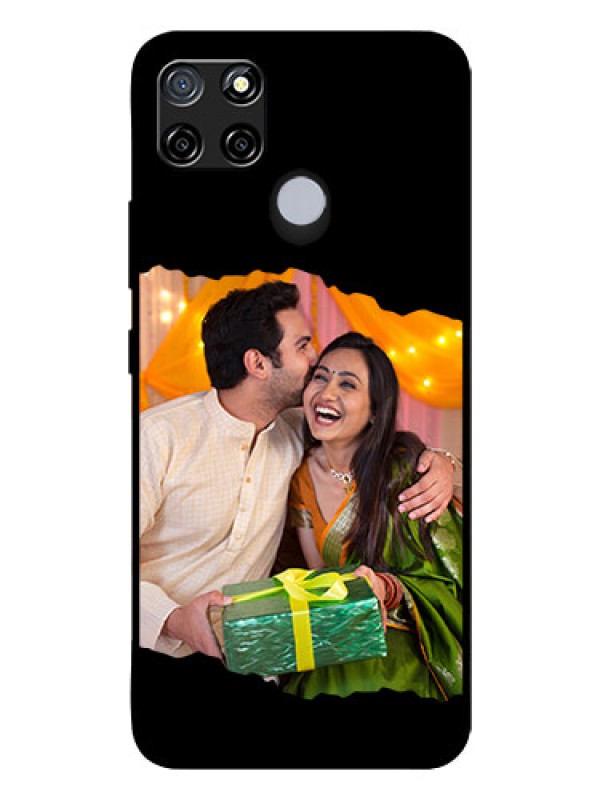 Custom Realme C12 Custom Glass Phone Case - Tear-off Design