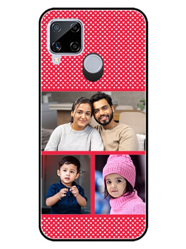 Custom Realme C15 Personalized Glass Phone Case  - Bulk Pic Upload Design