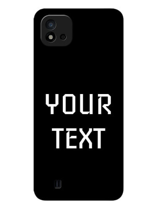 Custom Realme C20 Your Name on Glass Phone Case