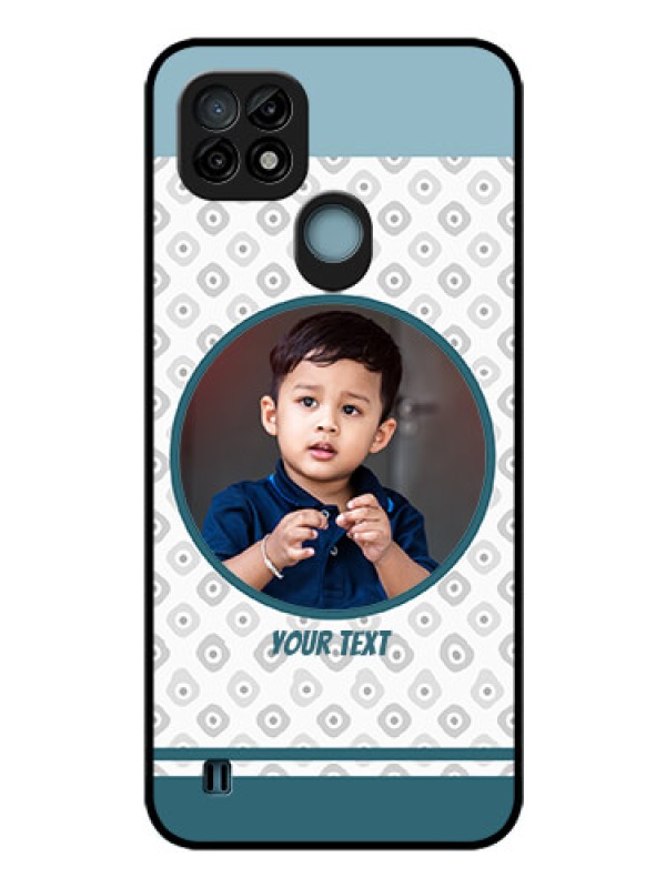 Custom Realme C21 Personalized Glass Phone Case - Premium Cover Design