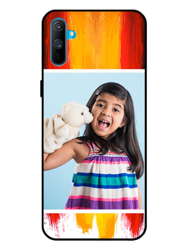 Custom Realme C3 Personalized Glass Phone Case  - Multi Color Design