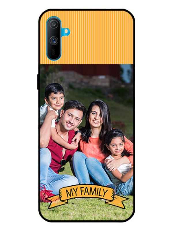 Custom Realme C3 Custom Glass Phone Case  - My Family Design