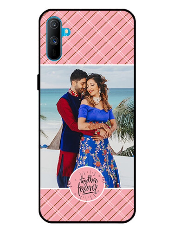Custom Realme C3 Personalized Glass Phone Case  - Together Forever Design