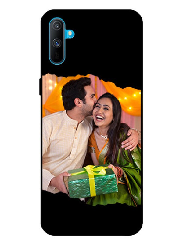 Custom Realme C3 Custom Glass Phone Case - Tear-off Design