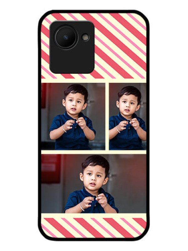 Custom Realme C30 Personalized Glass Phone Case - Picture Upload Mobile Case Design