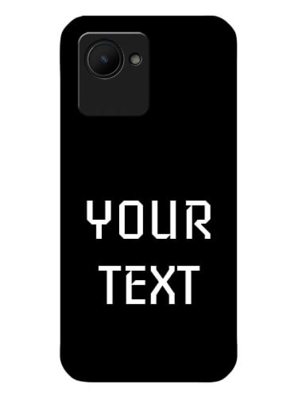 Custom Realme C30 Your Name on Glass Phone Case