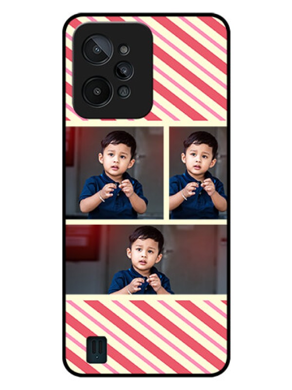 Custom Realme C31 Personalized Glass Phone Case - Picture Upload Mobile Case Design