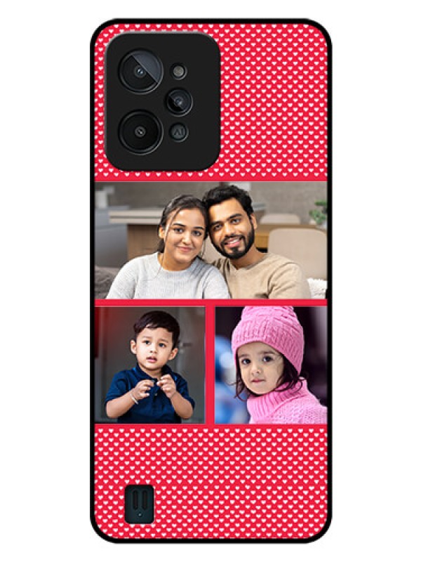 Custom Realme C31 Personalized Glass Phone Case - Bulk Pic Upload Design