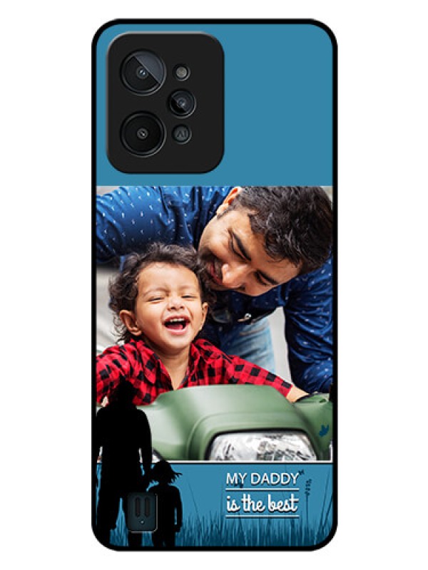 Custom Realme C31 Custom Glass Mobile Case - Best dad design