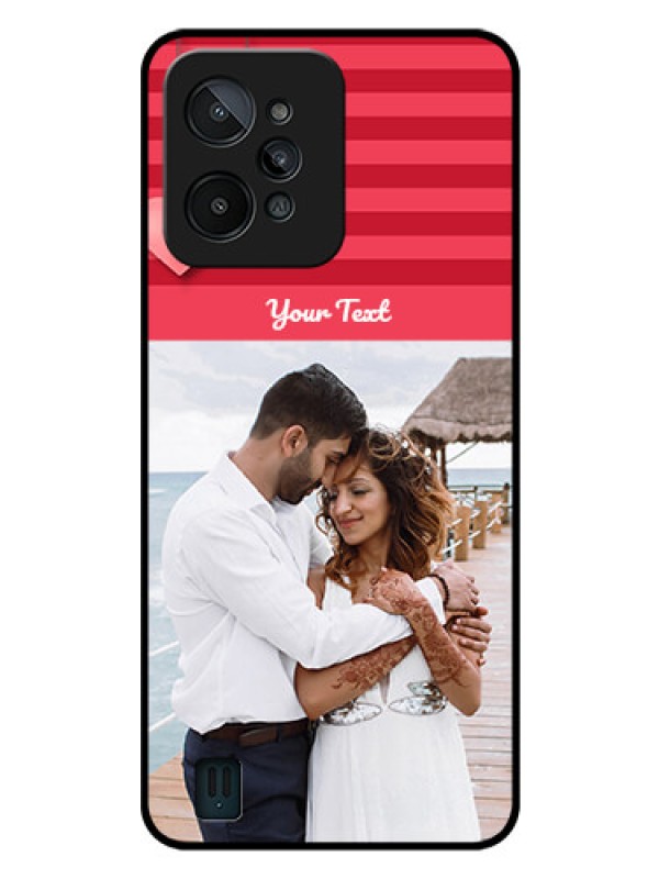 Custom Realme C31 Custom Glass Phone Case - Valentines Day Design