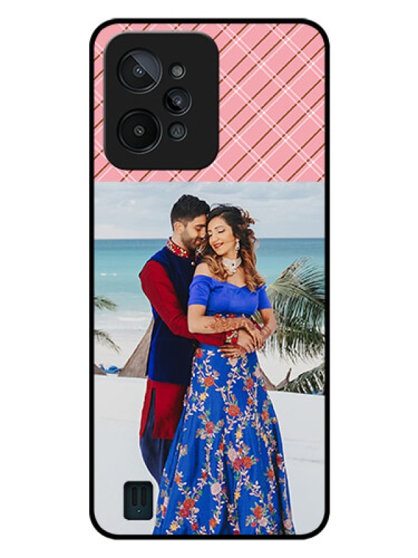 Custom Realme C31 Personalized Glass Phone Case - Together Forever Design