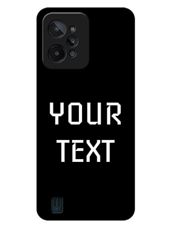 Custom Realme C31 Your Name on Glass Phone Case