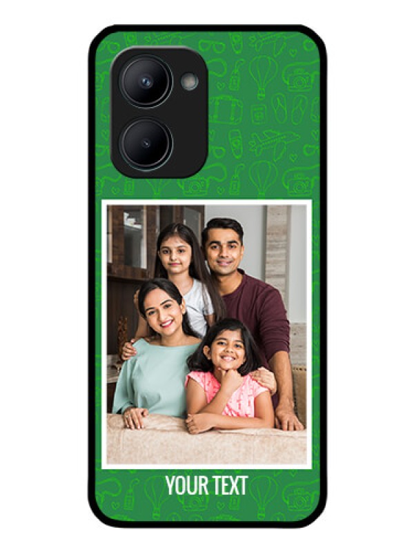 Custom Realme C33 2023 Personalized Glass Phone Case - Picture Upload Design