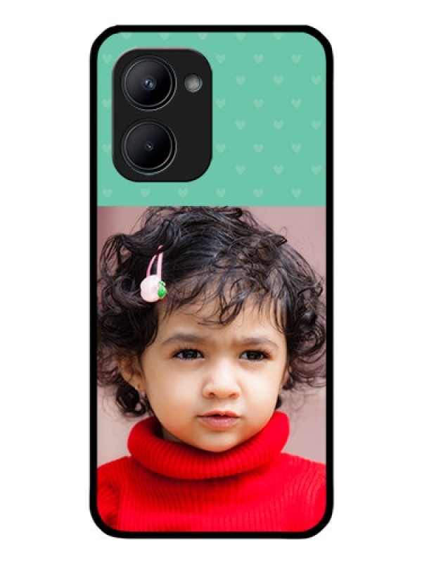 Custom Realme C33 2023 Custom Glass Phone Case - Lovers Picture Design