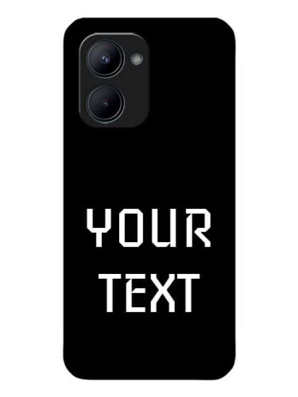 Custom Realme C33 Your Name on Glass Phone Case