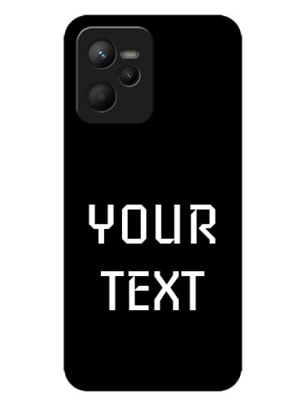 Custom Realme C35 Your Name on Glass Phone Case