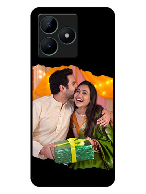 Custom Realme C51 Custom Glass Phone Case - Tear-off Design