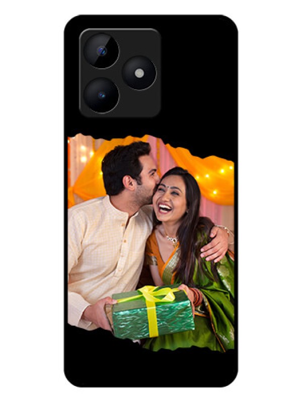 Custom Realme C53 Custom Glass Phone Case - Tear-off Design