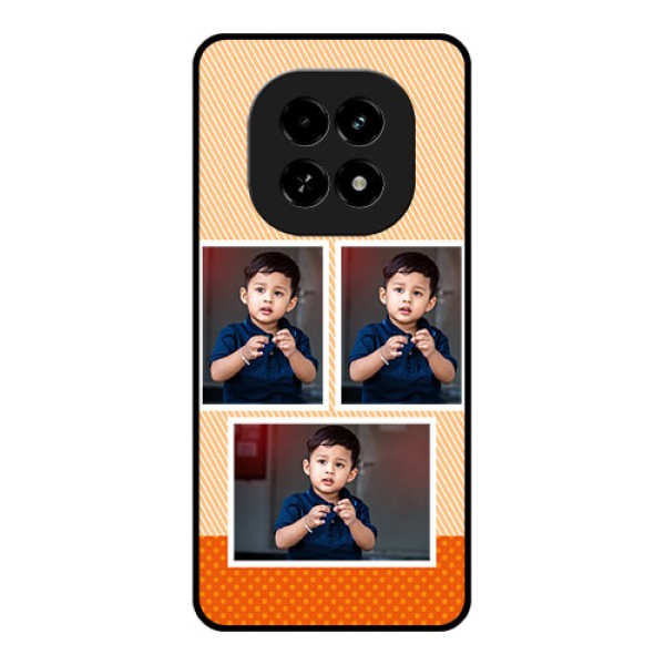 Realme C63 5G Custom Glass Phone Case - Bulk Photos Upload Design