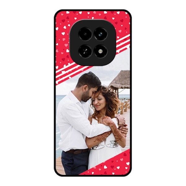 Realme C63 5G Custom Glass Phone Case - Valentines Gift Design