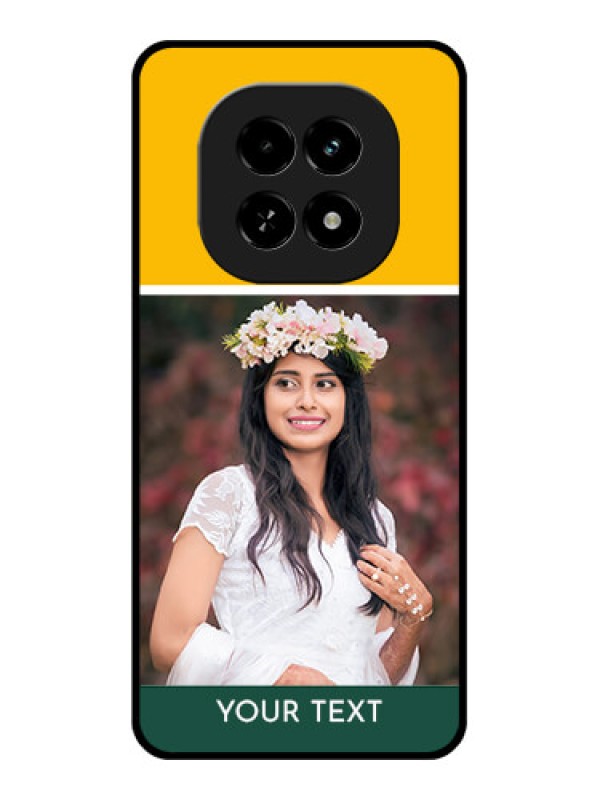 Custom Realme C63 5G Custom Glass Phone Case - Love You Design