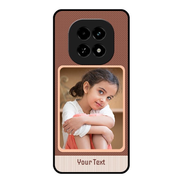 Realme C63 5G Custom Glass Phone Case - Simple Pic Upload Design Realme C63 5G Custom Glass Phone Case - Simple Pic Upload Design