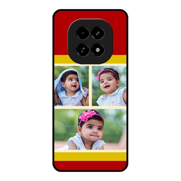 Realme C63 5G Custom Glass Phone Case - Multiple Pic Upload Design Realme C63 5G Custom Glass Phone Case - Multiple Pic Upload Design