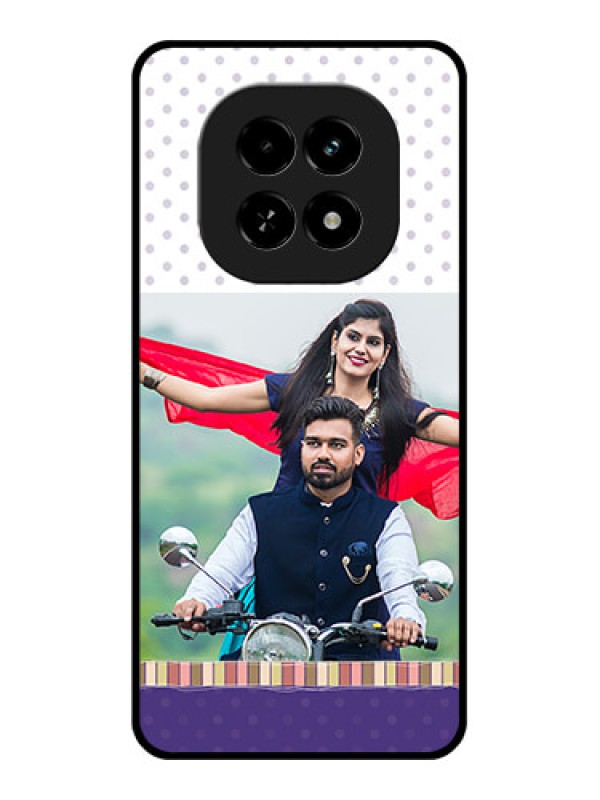Custom Realme C63 5G Custom Glass Phone Case - Cute Family Design