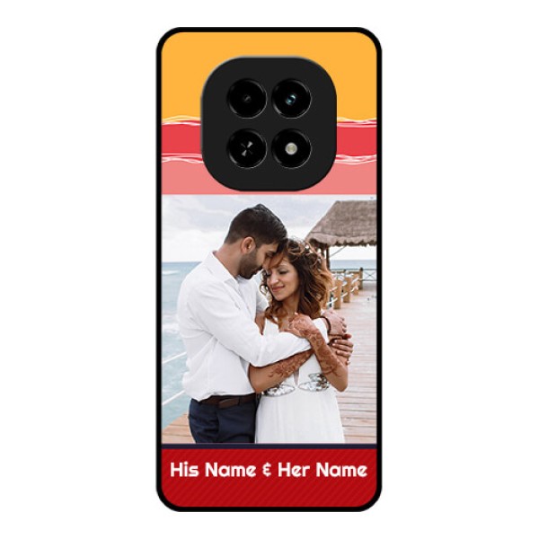 Realme C63 5G Custom Glass Phone Case - Colorful Case Design