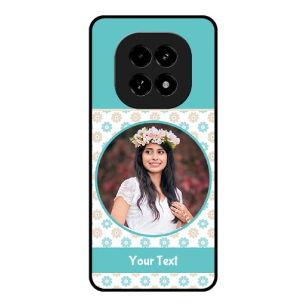 Realme C63 5G Custom Glass Phone Case - Beautiful Flowers Design Realme C63 5G Custom Glass Phone Case - Beautiful Flowers Design