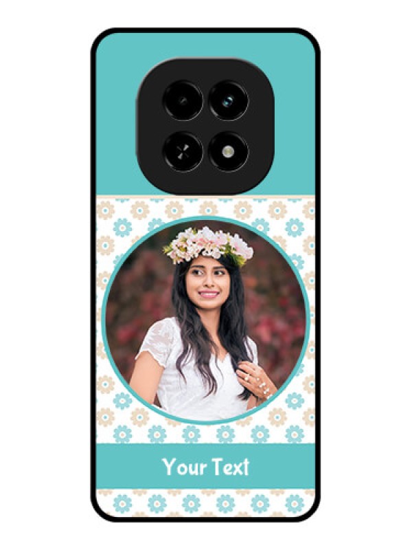 Custom Realme C63 5G Custom Glass Phone Case - Beautiful Flowers Design