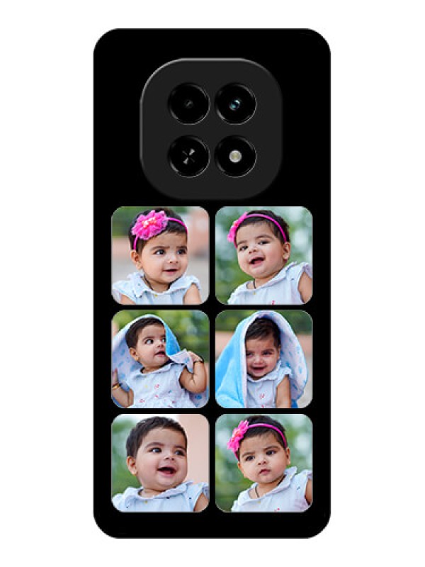 Custom Realme C63 5G Custom Glass Phone Case - Multiple Pictures Design