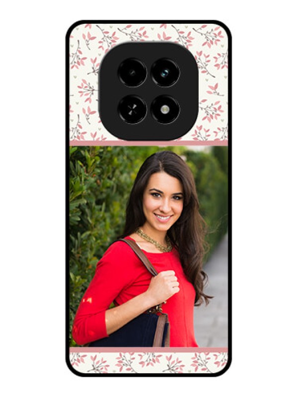 Custom Realme C63 5G Custom Glass Phone Case - Stunning Floral Design