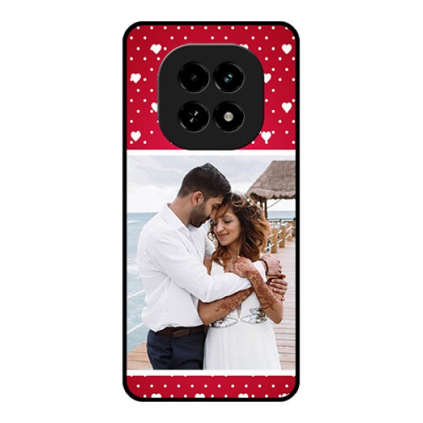 Realme C63 5G Custom Glass Phone Case - Hearts Mobile Case Design Realme C63 5G Custom Glass Phone Case - Hearts Mobile Case Design