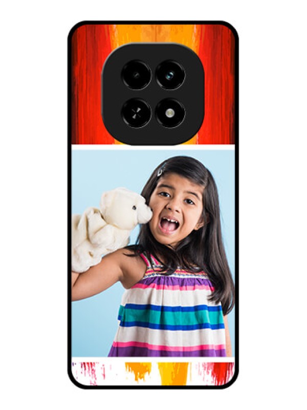 Custom Realme C63 5G Custom Glass Phone Case - Multi Color Design