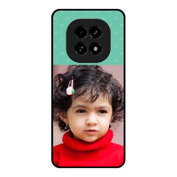 Realme C63 5G Custom Glass Phone Case - Lovers Picture Design
