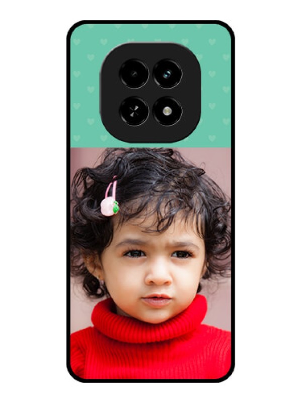 Custom Realme C63 5G Custom Glass Phone Case - Lovers Picture Design