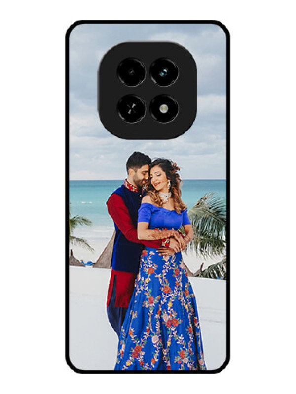 Custom Realme C63 5G Custom Glass Phone Case - Upload Full Picture Design