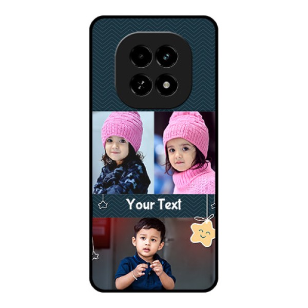 Realme C63 5G Custom Glass Phone Case - Hanging Stars Design