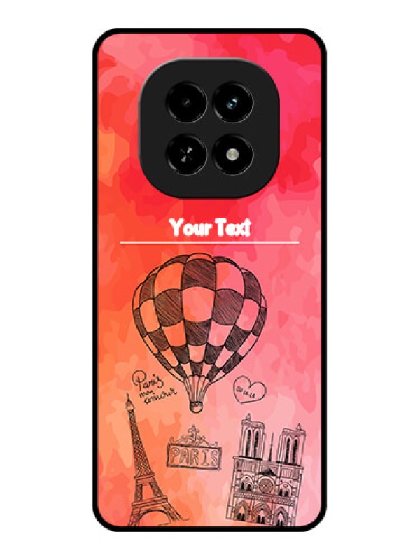 Custom Realme C63 5G Custom Glass Phone Case - Paris Theme Design